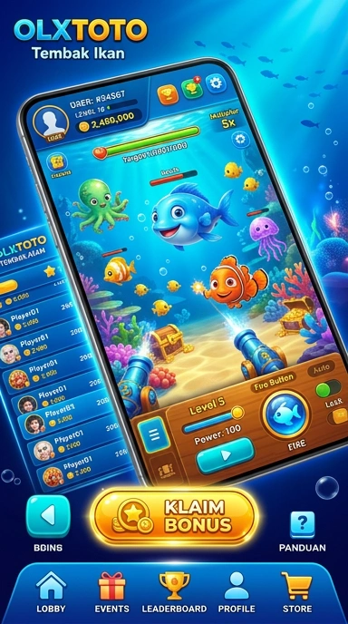 Galeri pratinjau visual olxtoto build APK resmi terbaru